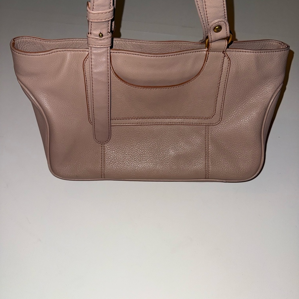 HOBO Autry Leather Satchel In Lotus